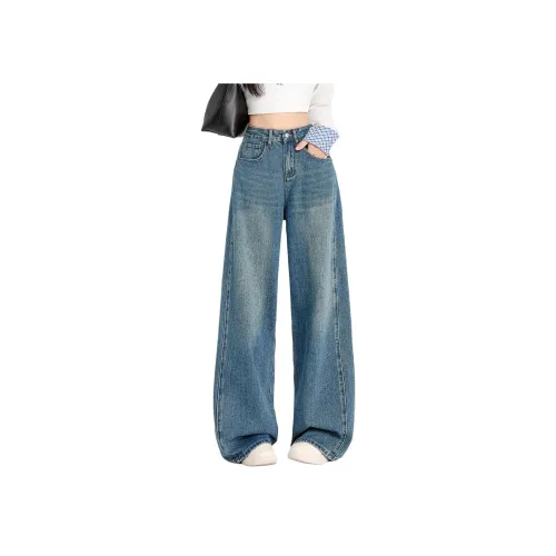 SEVEN FOR ALL MANKIND Темно-синий женский джинсы