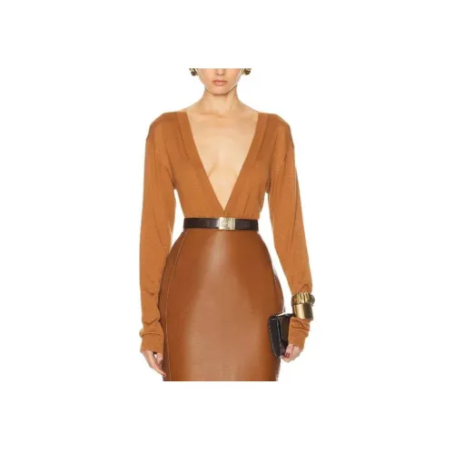 SAINT LAURENT Комбинезон Женский Оранжевый