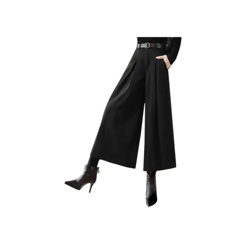 Cypress House Повседневные брюки Женские Черные