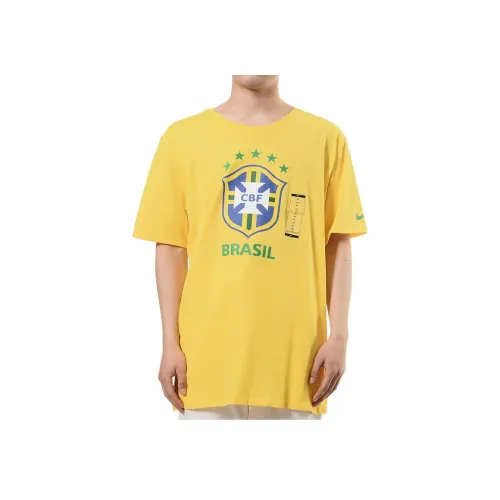 Nike Желтые Мужские Футбольные Джерси