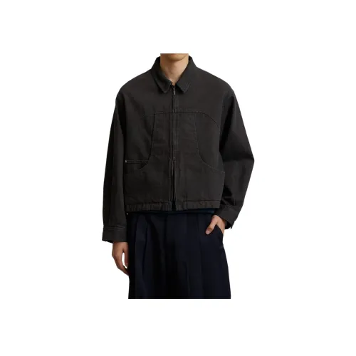 PUBLIC TOKYO FW24 Куртки и Пальто Мужской Темно-Коричневый