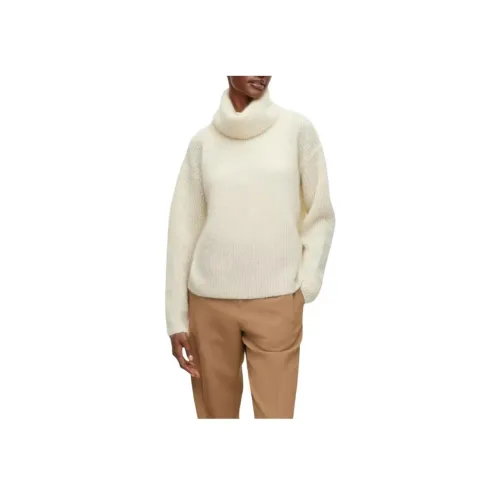 HUGO BOSS Белые Женские Свитеры