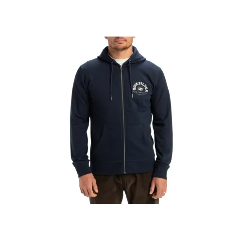Quiksilver Морской Синий Мужские Свитшоты