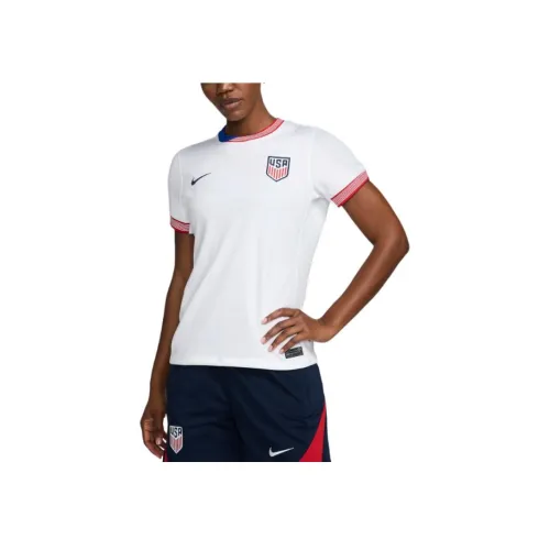 nike Dri Fit Dri Fit Футбол Replica Джерси Футбол Джерси Женская Белая