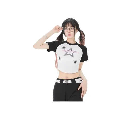 PEA Черные Женские Футболки