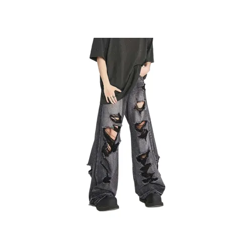 M JEANS STUDIOS 7 Черные Унисекс Джинсы