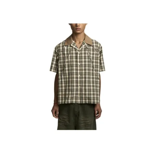 NAMESAKE Коричневый Мужские Рубашки