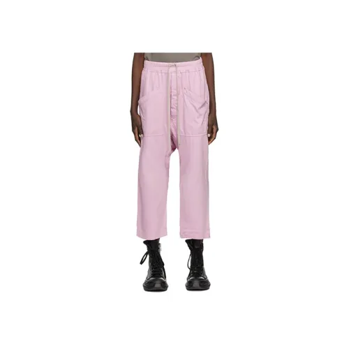 Rick Owens DRKSHDW Розовые Женские Спортивные Брюки