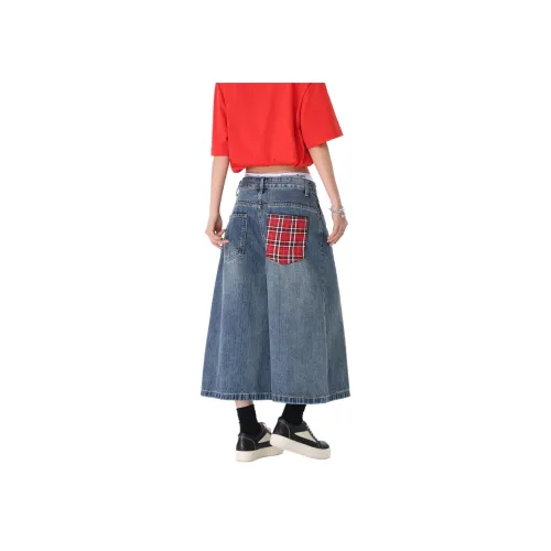 NEVER RULE Ностальгический синий Унисекс Джинсовые шорты