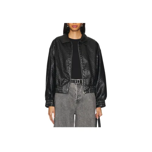 SUPERDOWN Alia Искусственная кожа Куртка Кожа Куртка Женская