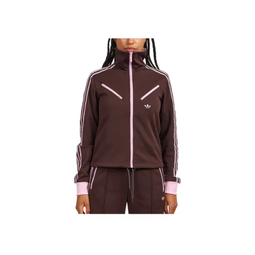 Adidas Originals 70sMontreal FW24 Injection Пачка Куртки Пальто Женские Тень Коричневый