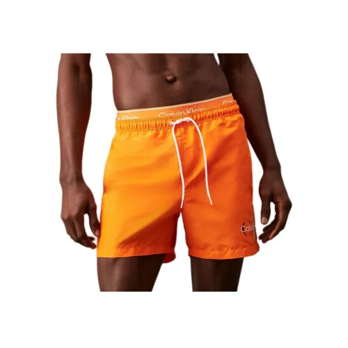 Calvin Klein Orange Мужские Плавательные Шорты