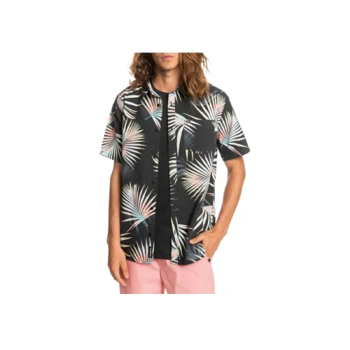 Quiksilver Мужские Черные Рубашки