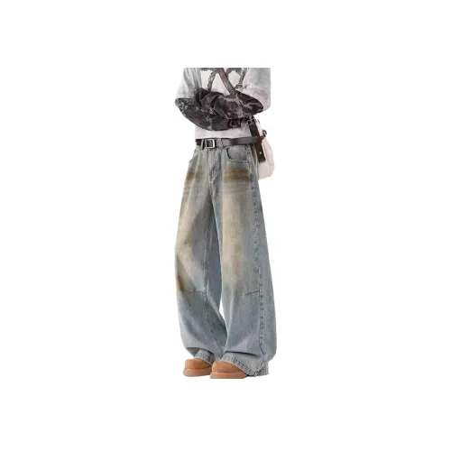 REXSHION Синие Унисекс Джинсы