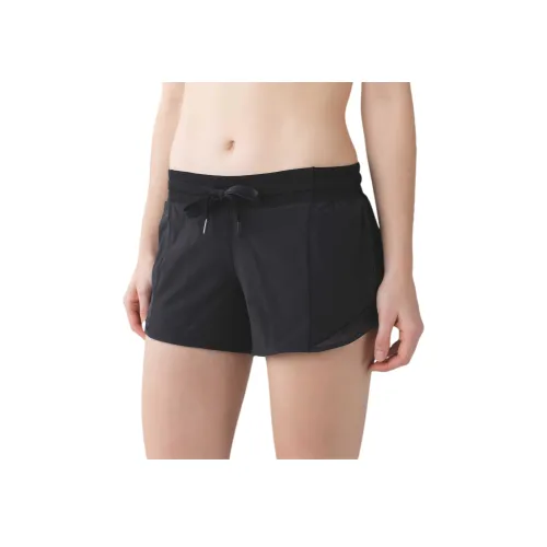 lululemon Hotty Hot Спортивные шорты Женские Черный
