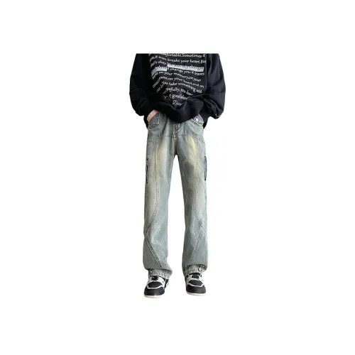 COMBO Синий Унисекс Джинсы