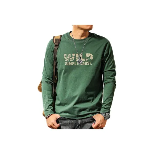 JIYAN Мужская футболка с коротким рукавом