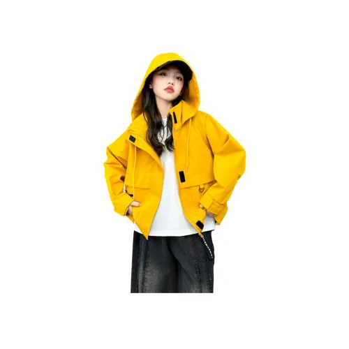 Aisina Ветровка Желтая Подростки