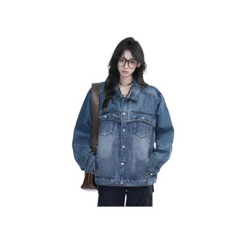 CASTLE WOODS Синий Женские Куртки