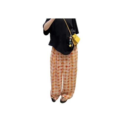 BVODE Orange Женские Повседневные Брюки
