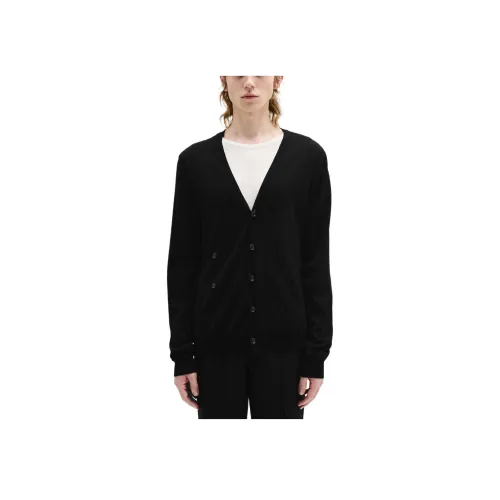 Ann Demeulemeester Черный Мужской Трикотаж