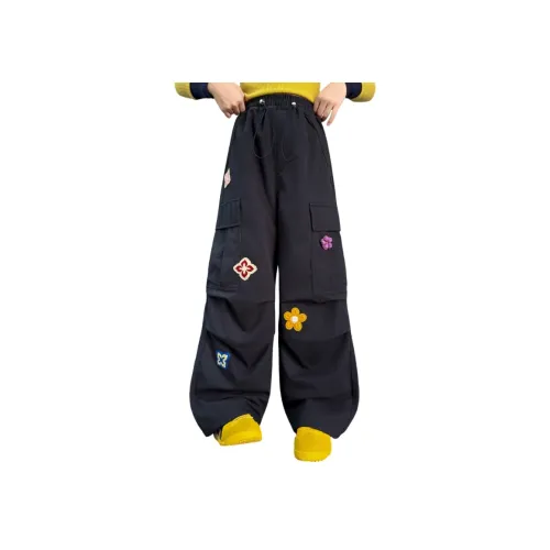 YUGUOGUO Черные школьные брюки