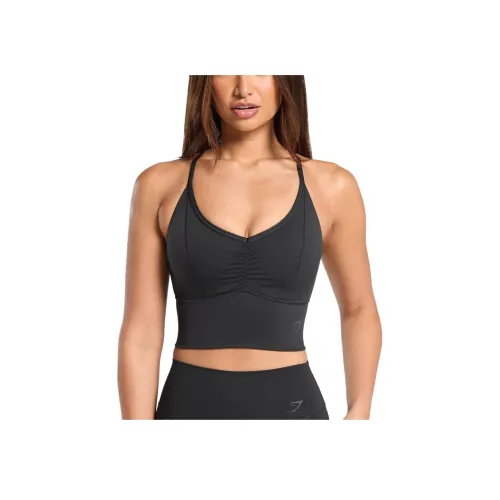 GYMSHARK Черное Женское Спортивное Белье