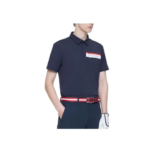 FILA GOLF серия Легенда Синий Мужская Гольф Одежда