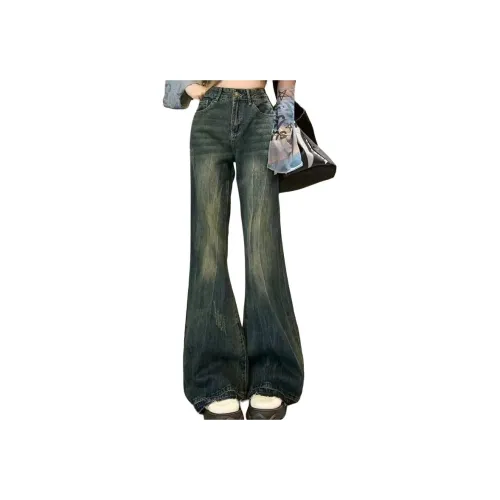 BEAR UNION Винтажные синие женские джинсы