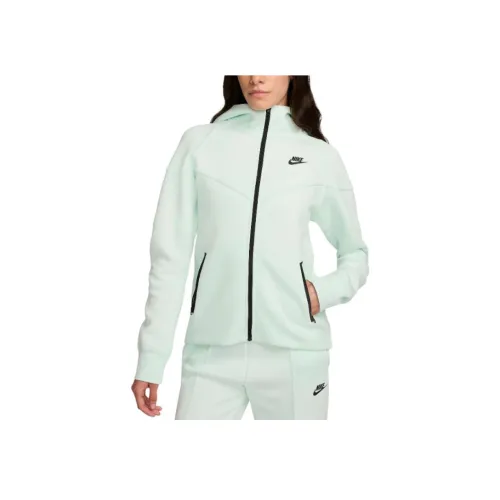 Nike Sportswear Tech Fleece WINDRUNNER Толстовка Женская Светло-Зеленая