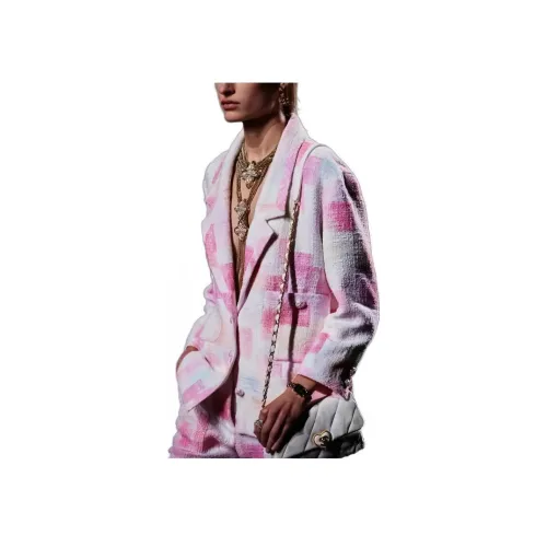 CHANEL Розовые Женские Офисные Костюмы