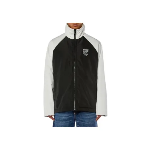 DIESEL Мужские черные куртки