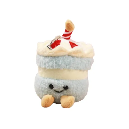 JIZHUAN Торт Молочно-чайный Чашка Плюшевый Брелок 10 см Высота