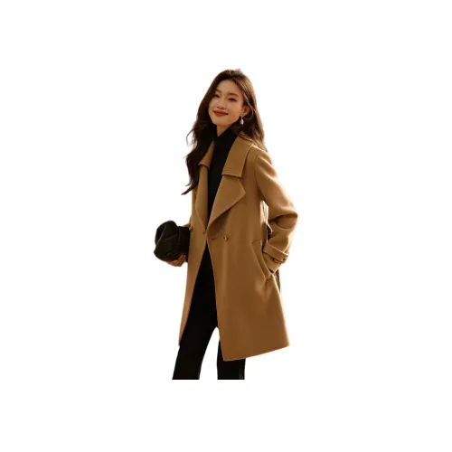 Mo Han Yi Mei Куртка Женская Warm Camel