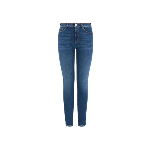 EMPORIO ARMANI FW24 Джинсы Женские Средне-голубой