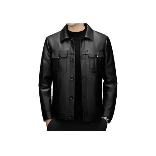 PIERRE CARDIN Кожа Куртка Мужская