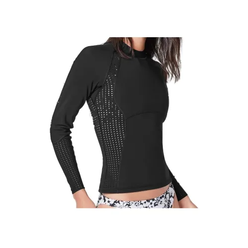 Lululemon Swell Seeker Два куска купальный костюм женский черный