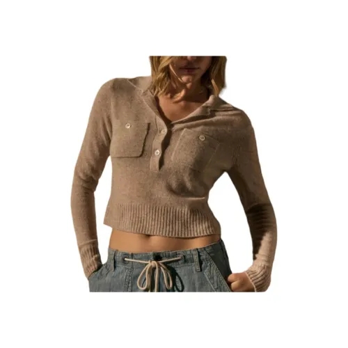 JAMES PERSE Light Beige Women's Polo