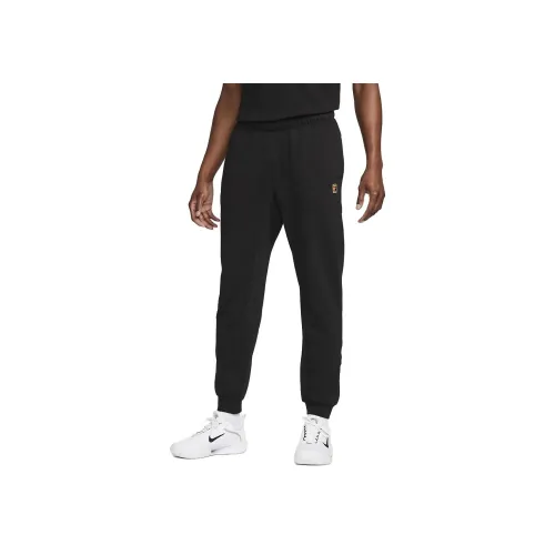 Найк Вязаные Тренировочные Штаны Мужские Черные