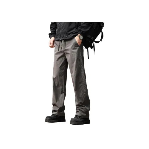 GELANLU Повседневные брюки Унисекс Базовый COLORS Черный Серый Белый ETC