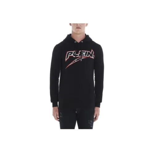 PHILIPP PLEIN Мужские черные свитшоты