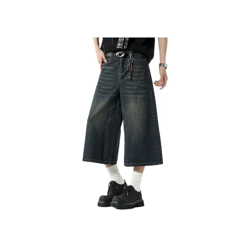 R.super Унисекс Джинсовые шорты