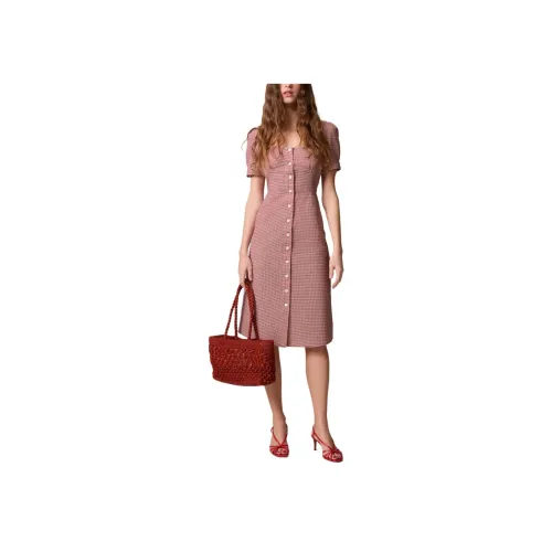 Rouje Red Женские Короткие Платья с Рукавами