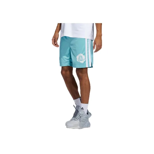 Adidas Небесно-голубой Мужские спортивные шорты