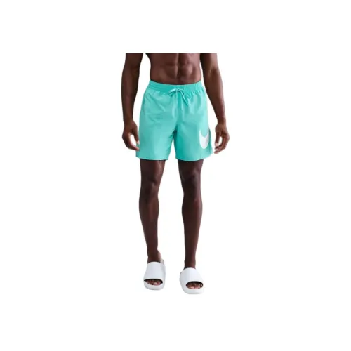 nike Повседневные шорты Мужские Отбеленный Бирюзовый