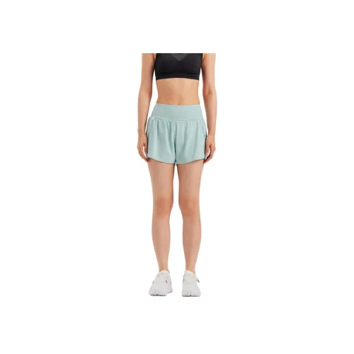 DECATHLON Селадоновый зеленый Женские спортивные шорты