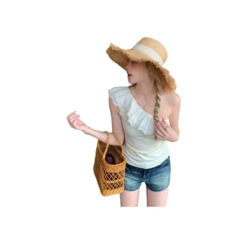 MUCCHIC Абрикос Женские Т-рубашки