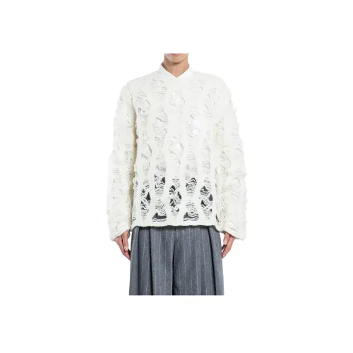 COMME Des GARCONS HOMME PLUS Белый Мужской Трикотаж