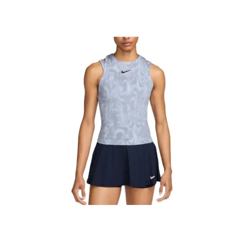 nike Майка Женская Серый Сланец Черный