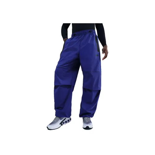 Nike Ткани вязаные SS25 Повседневные брюки Мужской Темно-синий